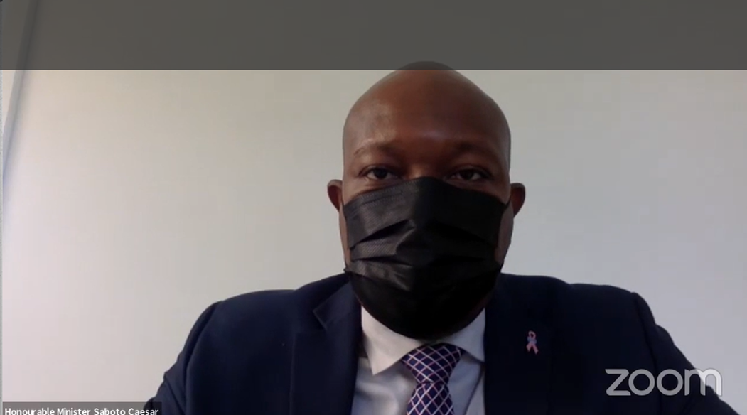 Hon. Saboto Caesar hosts Ministerial meeting