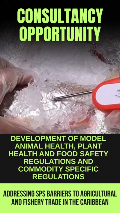 Call for Expression of Interest (EOI): Development of Model Animal Health, Plant Health and Food Safety Regulations and Commodity Specific Regulations